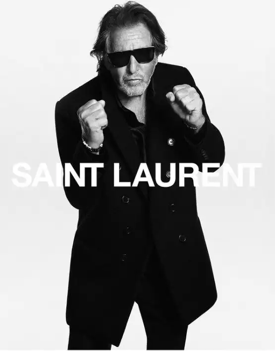 好莱坞巨星阿尔·帕西诺代言 Saint Laurent 2022春季系列