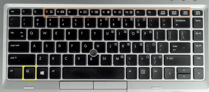 HP EliteBook Keypad