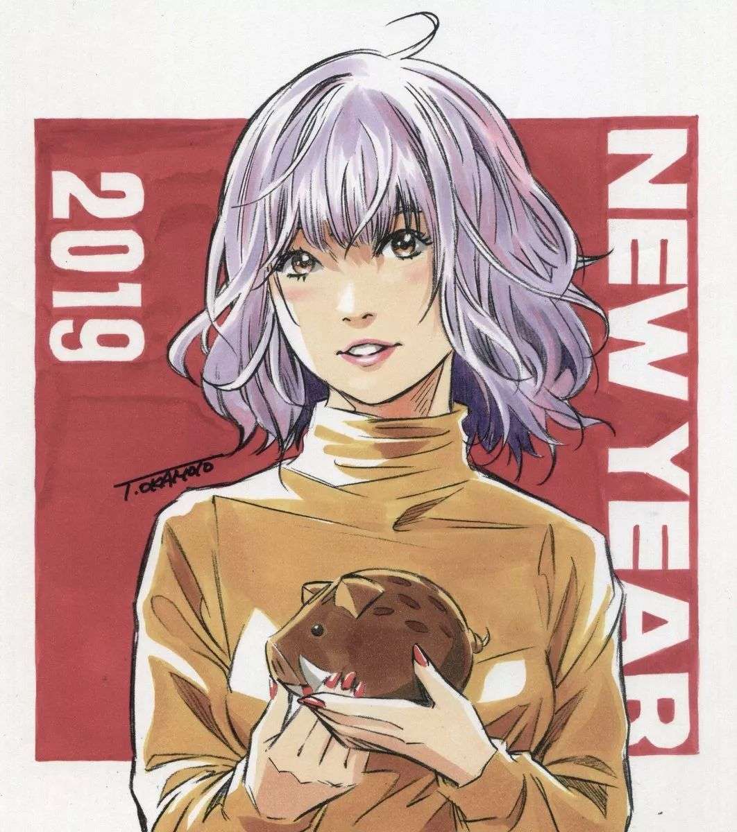 二次元里过大年 来看看画师们如何用猪贺年 知乎