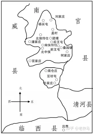 临清市各村地图图片