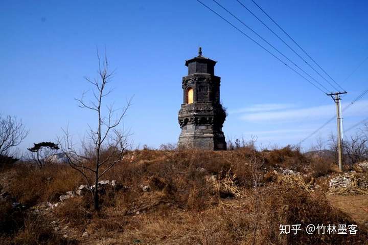 竹林墨客河北老照片之唐山范家坞半截塔