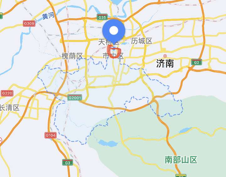 为什么济南市「市中区」不在市中心,而在市郊?