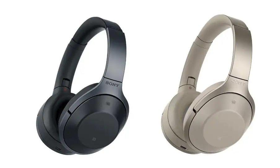 Sony MDR-1000X/B Black Hi-Res Bluetooth Wireless Noise Cancelling  Headphones (Renewed)