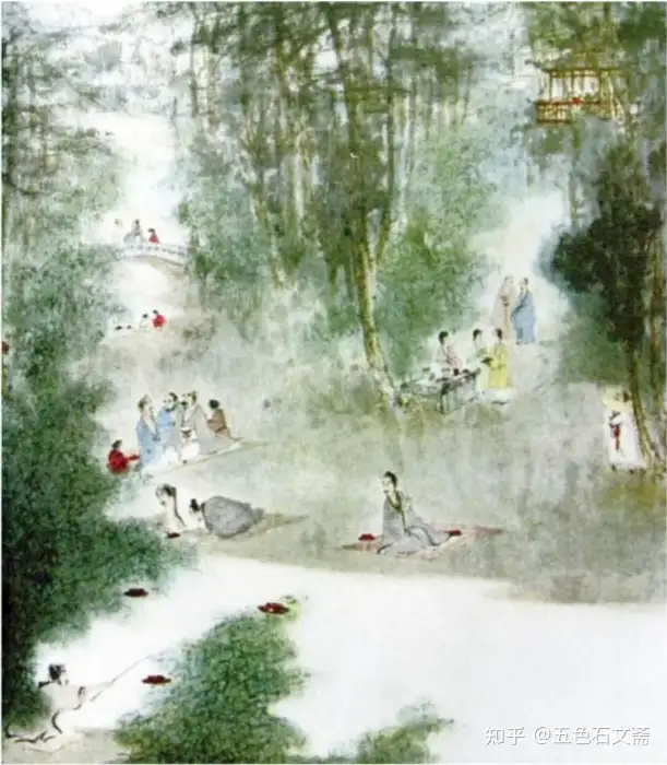 苏轼咏洋州之《过溪亭/披锦亭/禊亭/菡萏轩》赏析