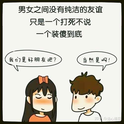 男女之间有纯粹的友谊你信吗 知乎