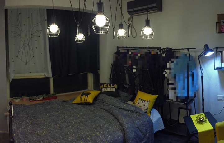 男生卧室设计12平米