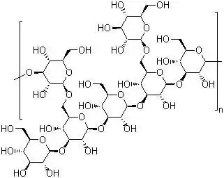 香菇多糖结构图片