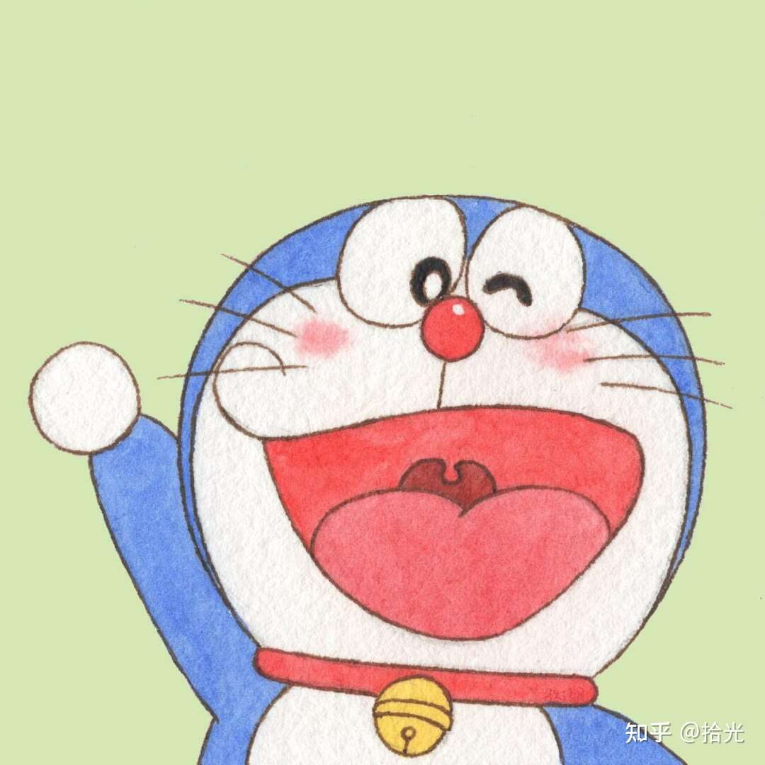 哆啦a梦头像 蓝胖子头像微信 叮当猫头像图片大全 动漫卡通头像 Doraemon 小叮当头像图片大全 机器猫 知乎