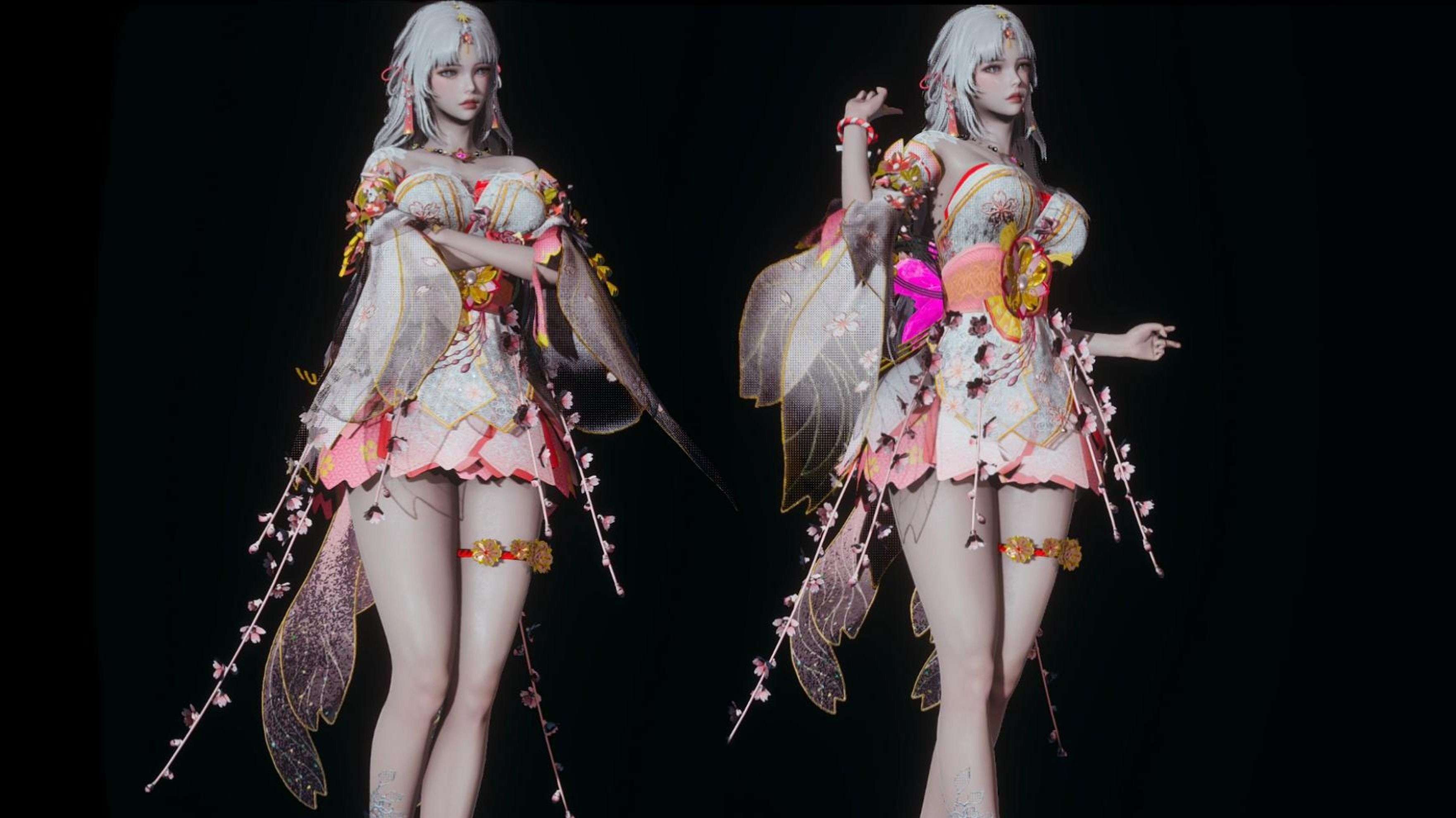 永劫无间 胡桃-樱云天女