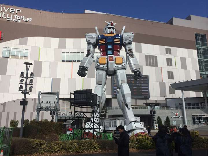 说一说见到台场11元祖高达的感受吧