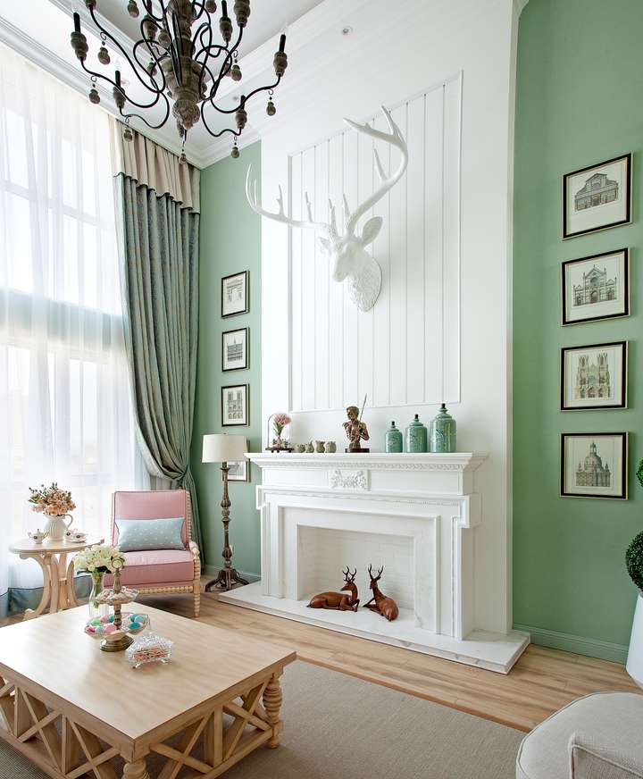 甜甜的马卡龙色系装修治愈系色彩暖暖的幸福