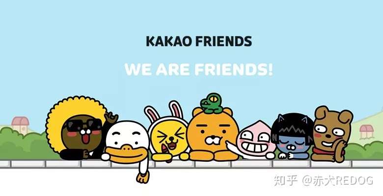 Line Friends的劲敌 韩国超燃天团kakao Friends 知乎