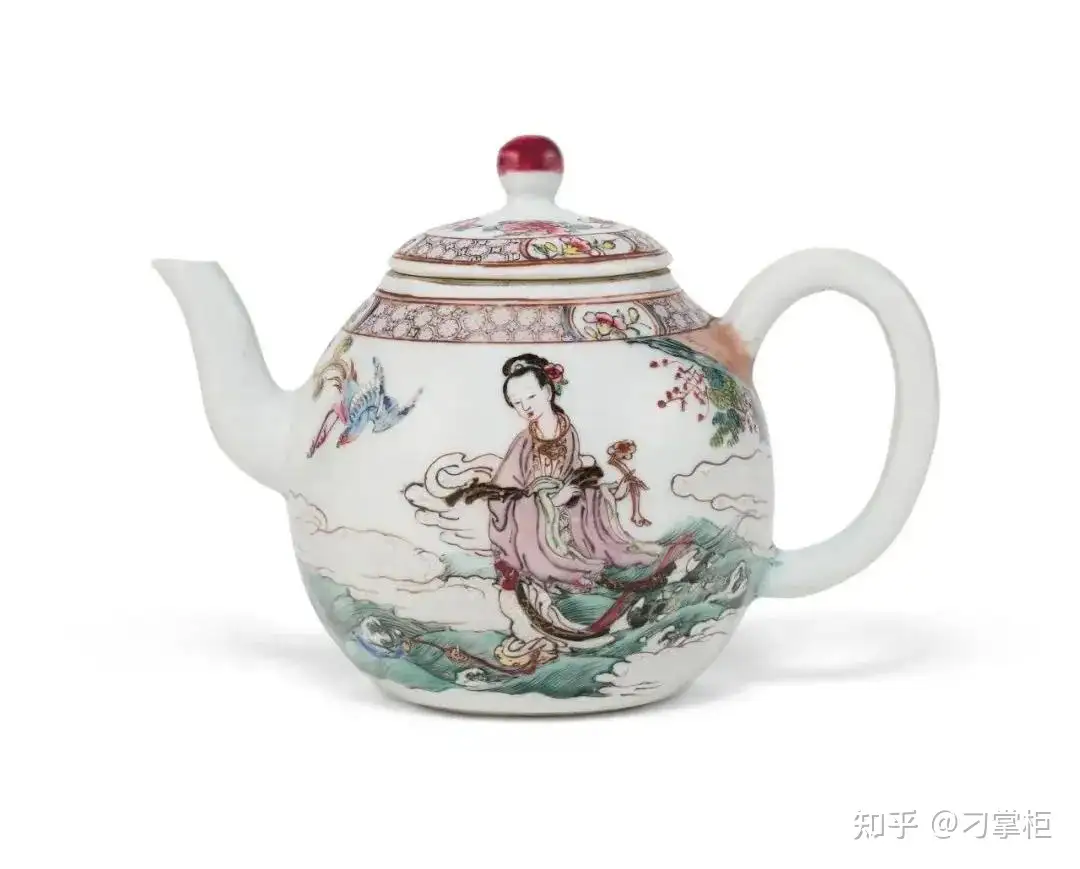 速くおよび自由な 【江西出品】時代物 中国古董陶磁器 美人絵 花鳥