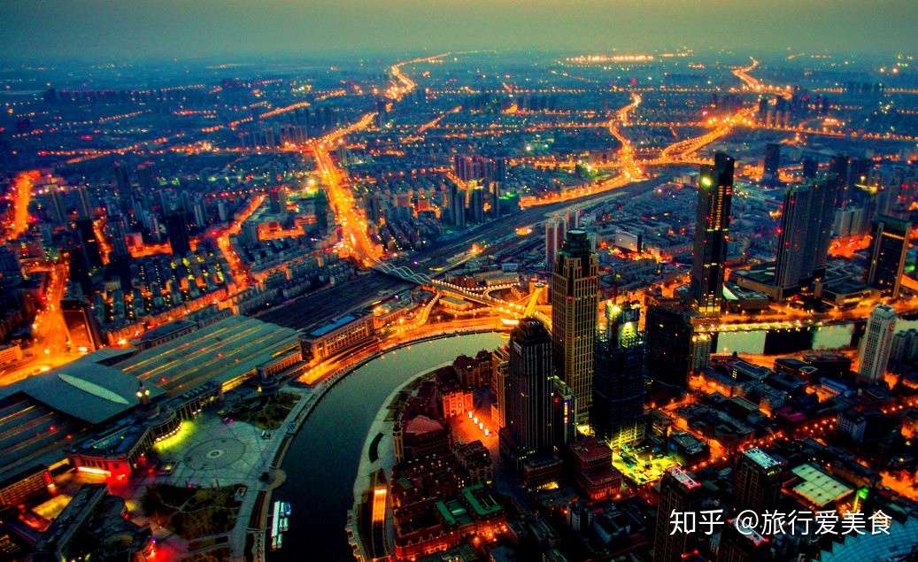 北方夜景哪个城市最美 当然是天津 美轮美奂的童话世界 知乎
