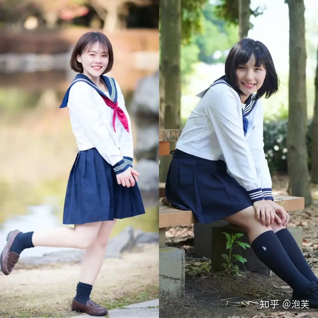 明治到令和！150年日本女高中生校服进化成了这样！ - 知乎
