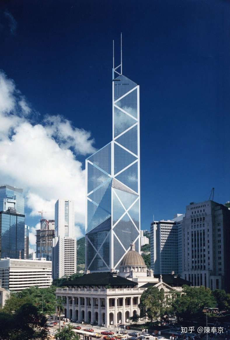 香港建築 貝聿銘一座建築改變一座城市的輪廓 知乎