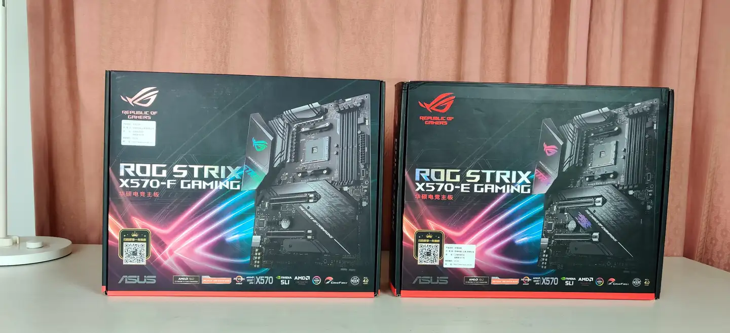 华硕ROG Strix X570-F Gaming对比ROG Strix X570-E Gaming - 知乎