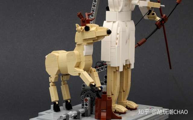 可以发射弓箭的超酷乐高moc作品 希腊狩猎女神阿尔忒弥斯 知乎