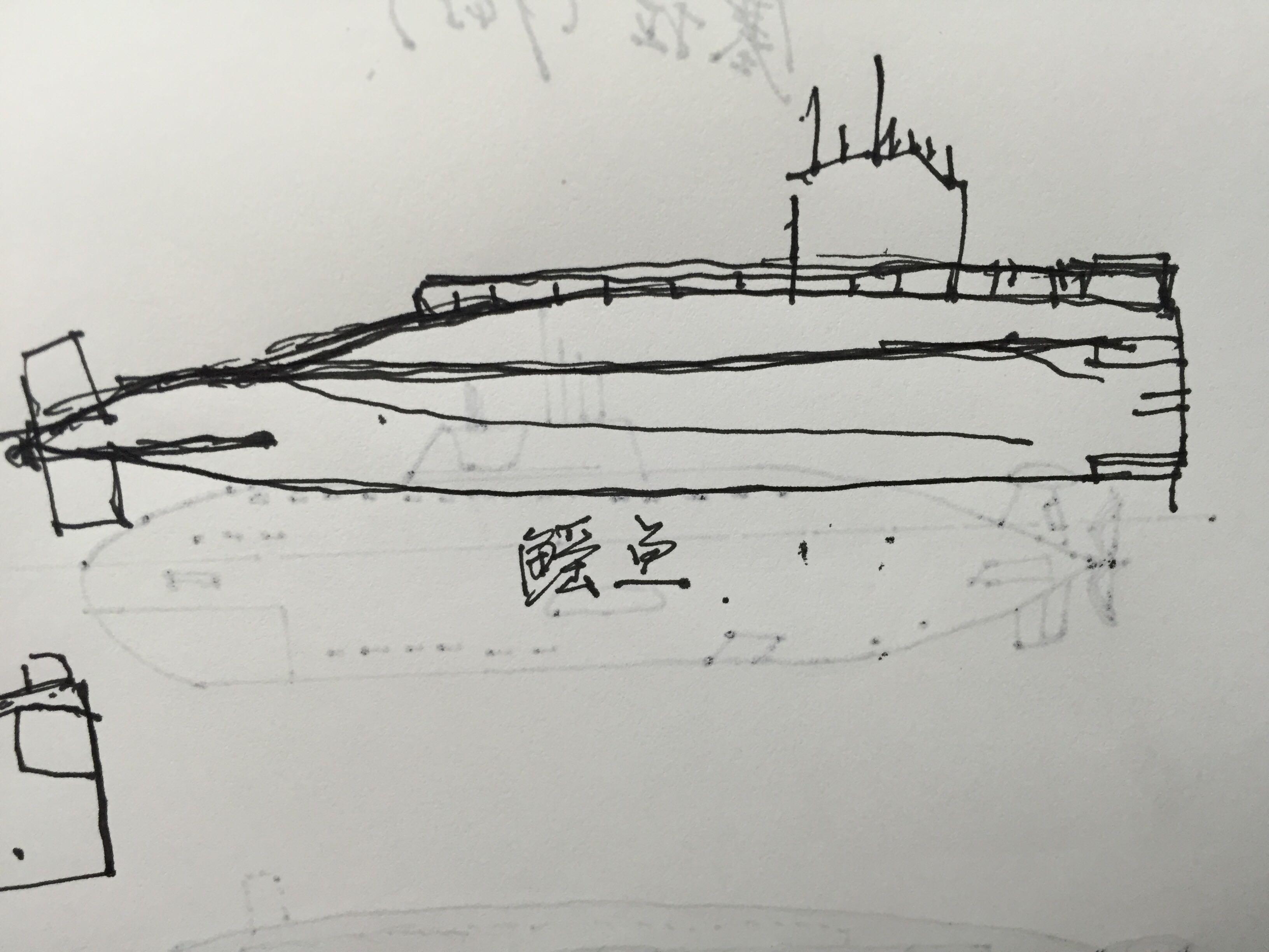 潜艇一般是雪茄型的那么雪茄中部突起的那一块叫什么