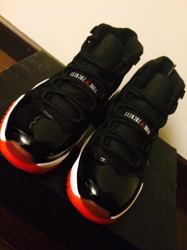 AJ11黑红价格和男女款差别?