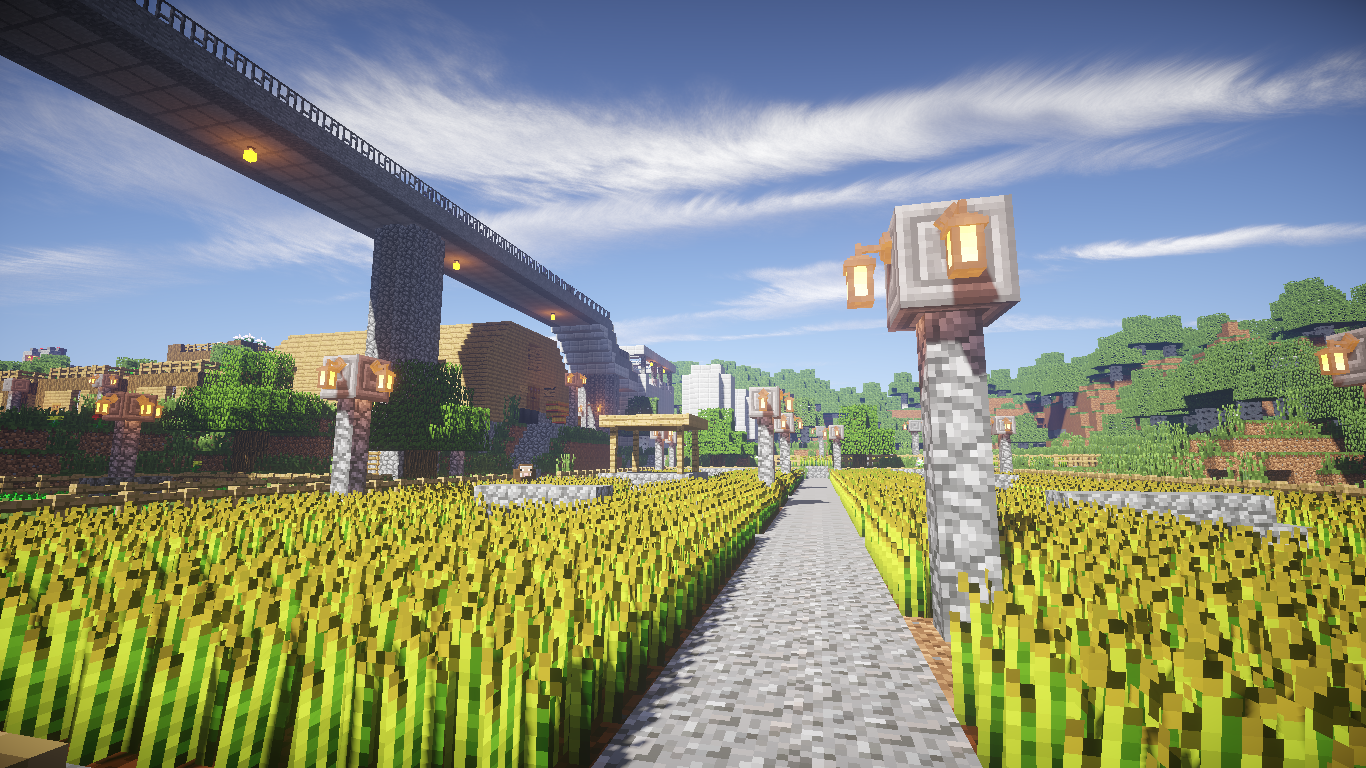 我在 Minecraft 中建城市!(二) - 知乎