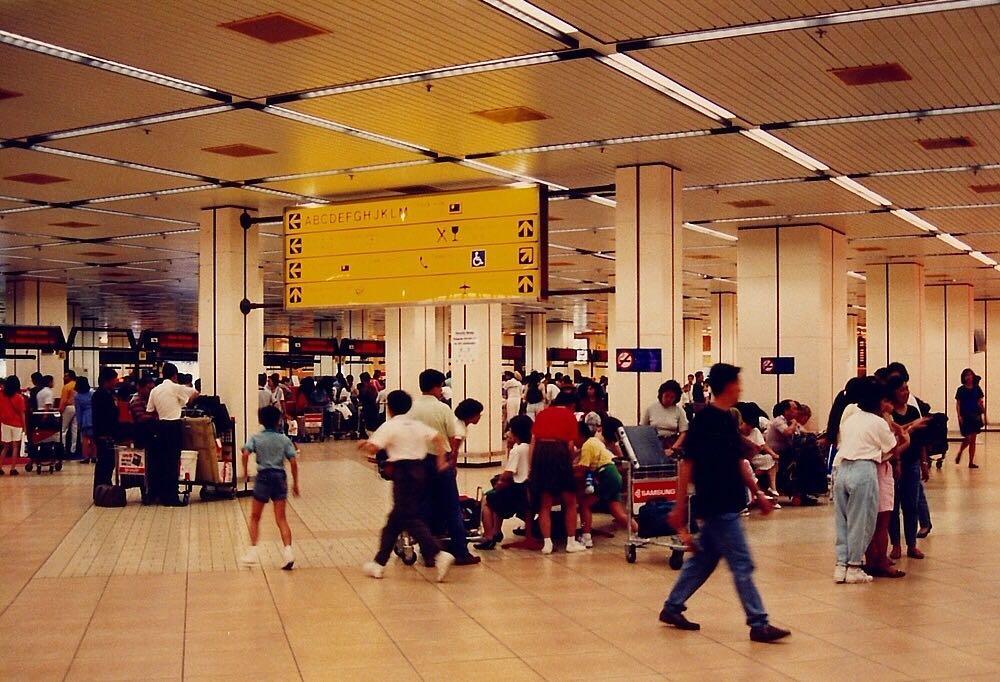 赤腊角新机场启用以前,香港的启德机场长这样