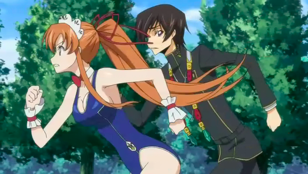 鲁鲁修个人体能很一般,连夏莉都跑不过.