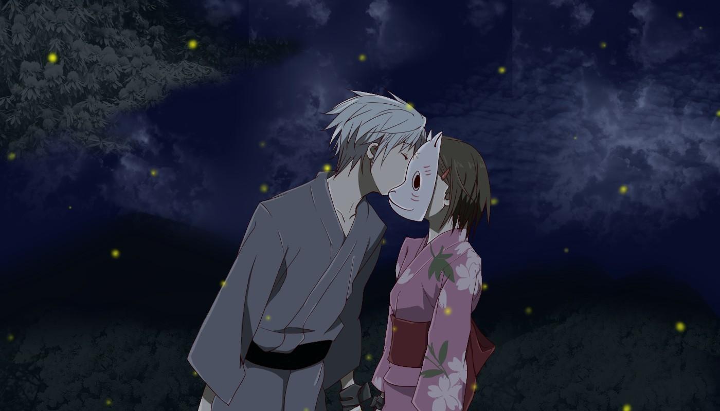 萤火之森 夏天,和服,妖怪,少年