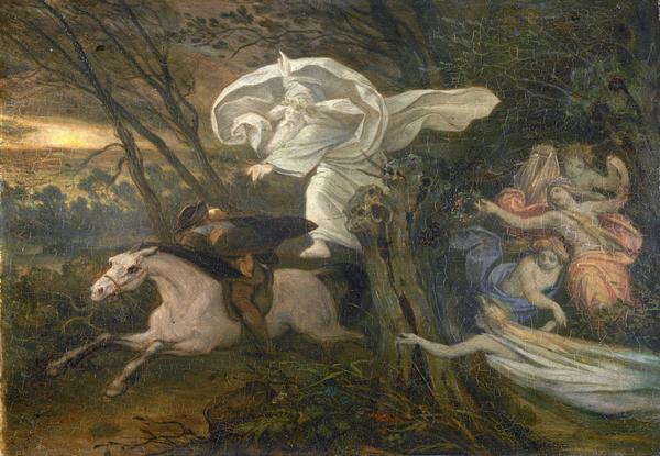 精灵和19世纪浪漫主义艺术