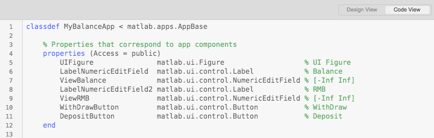 MATLAB App Desinger教程连载2:详解App Designer生成的代码 - 知乎