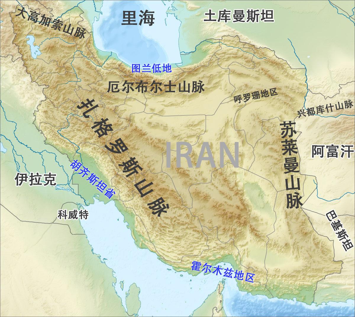 伊拉克卫星地图 - 伊拉克地图 - 地理教师网