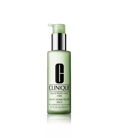 洗面奶:clinique liquid facial soap(mild)液体洁面皂(温和型)