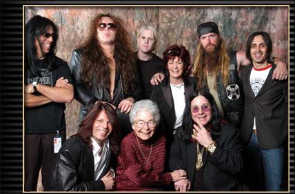 marshall音箱的图腾级人物和kerry king和sebastian bach(skid row