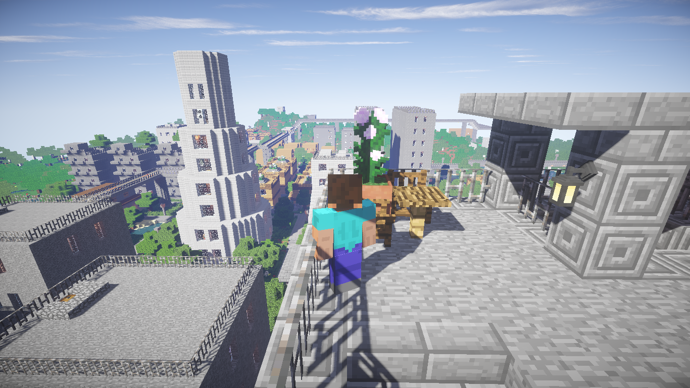 我在 Minecraft 中建城市！（一） - 知乎