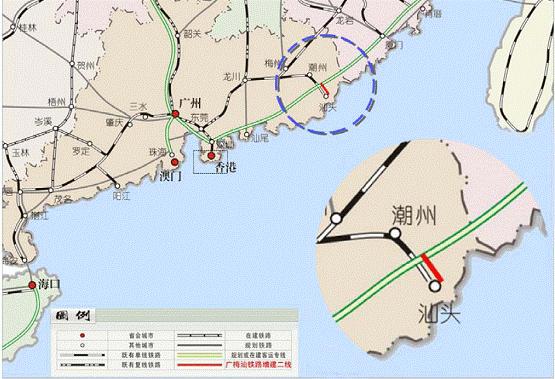 揭阳2021经济总量粤东_粤东城轨揭阳规划图(3)