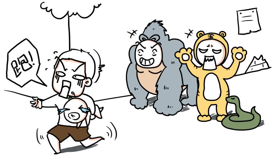 盘点那些坑爹的带娃方式