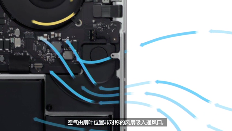 为了美观和整体结构,MacBook放弃了其他电脑的散热孔 为了美观和整体结构,MacBook放弃了其他电脑的散热孔
