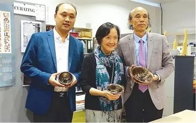 油滴建盏收藏在大英博物馆中,在香港著名收藏家严崇庆先生热心斡旋下