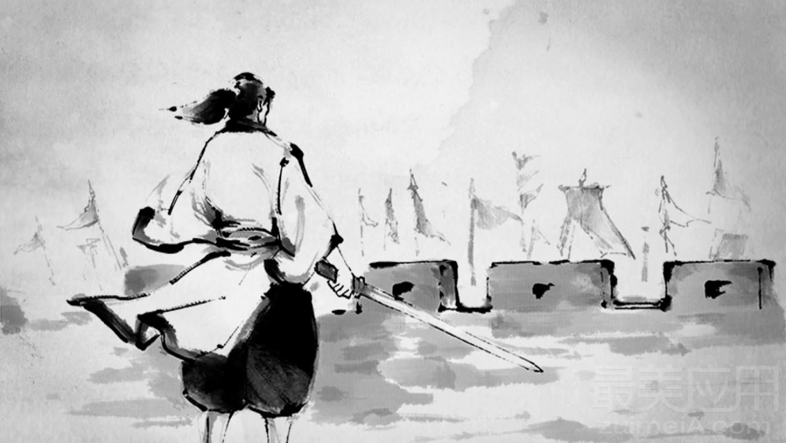 水墨风格,地道中国风