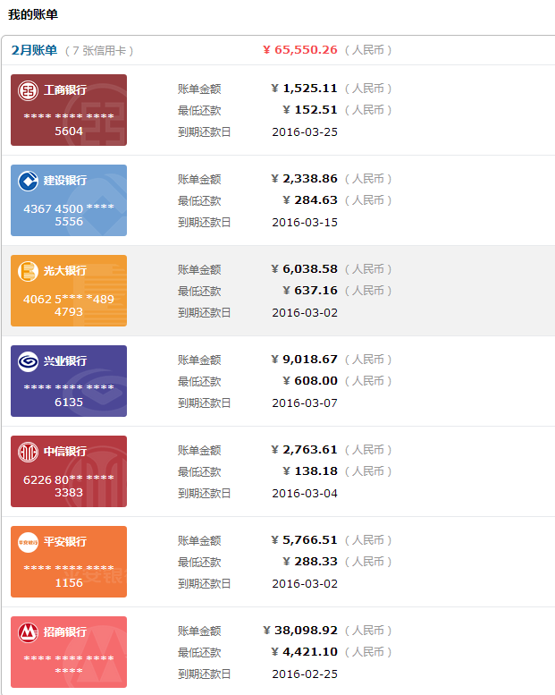 信用卡欠了6万多利息1000每个月 工资只有30