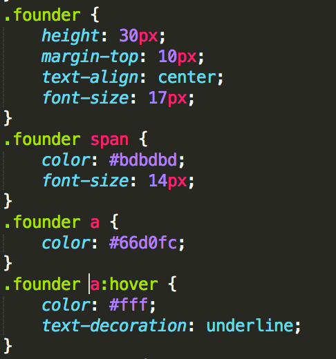 a标签 触发hover但没有下划线出现是什么原因