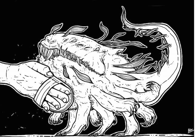 被无数的大蟒蛇追逐,它们张开血盆大口想咬我,而且会飞起来追我.