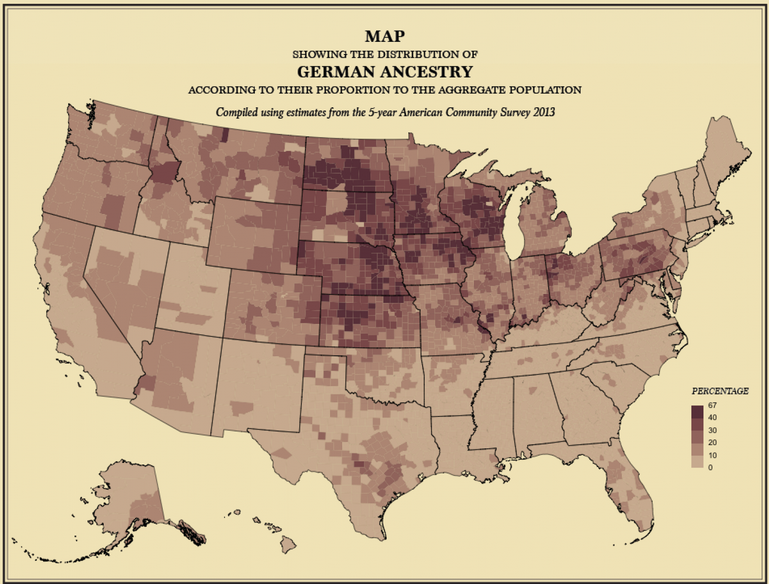 如何根据地理和文化介绍美国的地图?