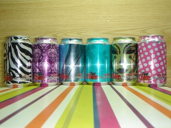 「极度」「零度」和「健怡」「轻怡」在配料以