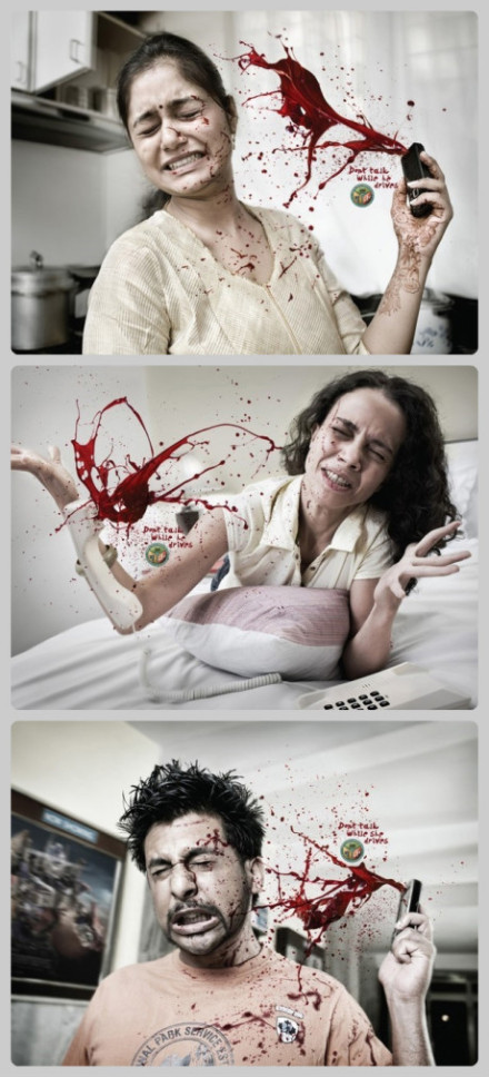 世界上最恐怖的广告图片