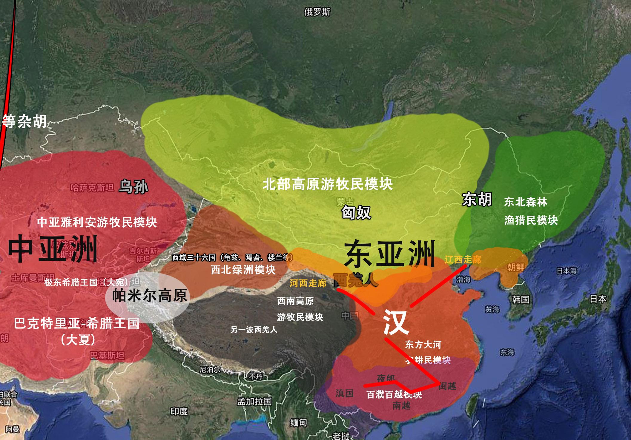 为什么中国历史上中原政权没有出现过亚历山大