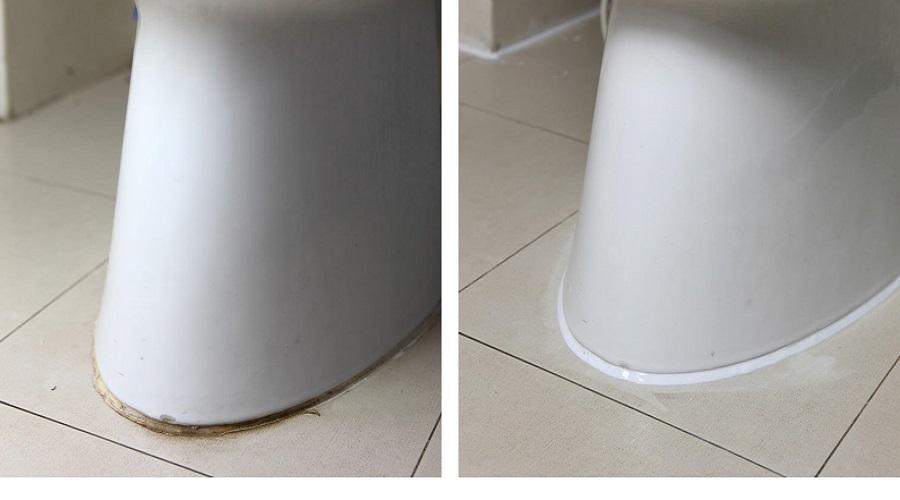 马桶与地砖用什么材质的密封胶?