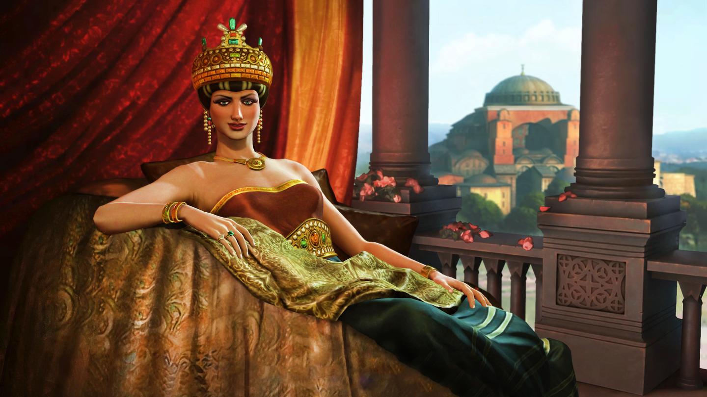 传说中的狄奥多拉皇后图片