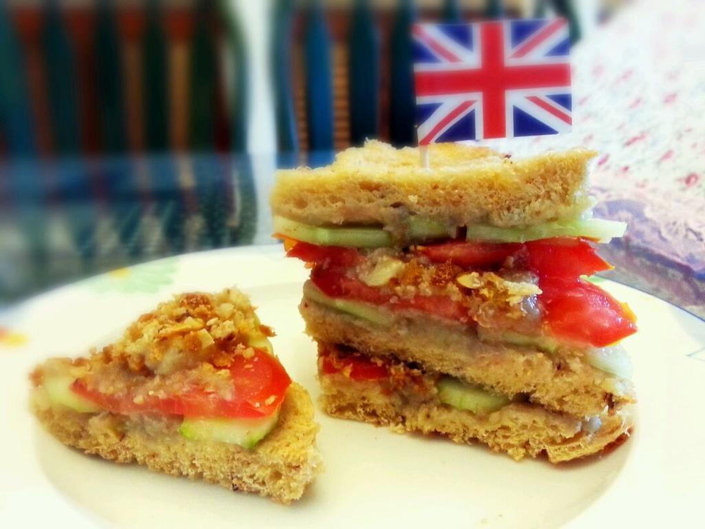 英式下午茶三明治图片