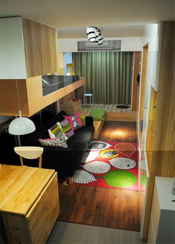 10㎡的超小户型居然能搞出2室1厅,看完好想买个小房子,改造成能上天的